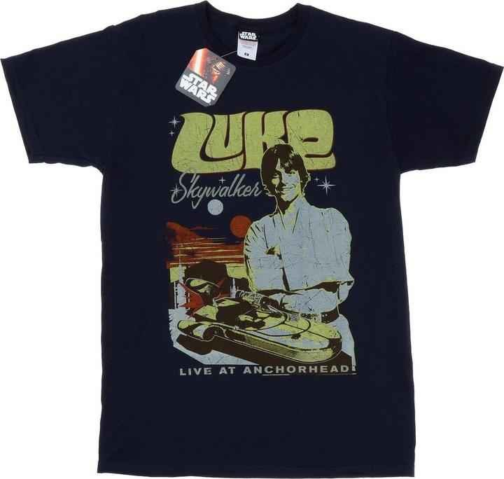 Star Wars Luke Skywalker Rock Poster TShirt