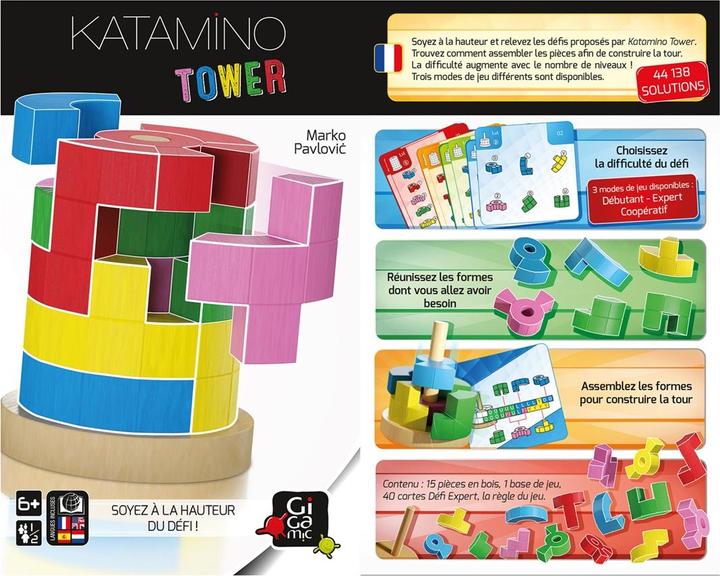 Produktbild Gigamic Katamino Tower (f) (Französisch)