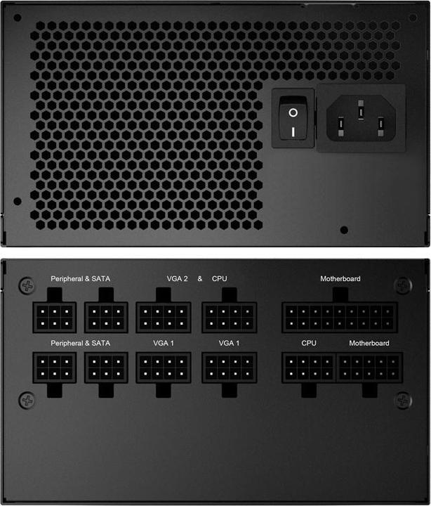 Actual product image MSI MPG A650GF (650 W)