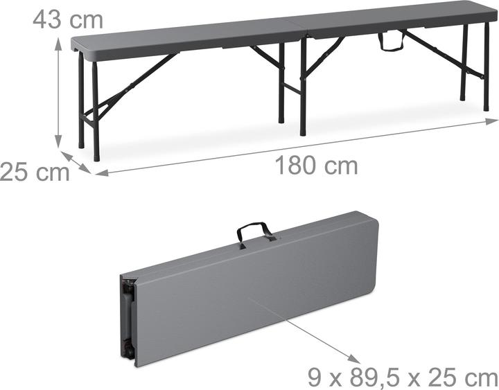 Actual product image Relaxdays beer tent set (180 cm)