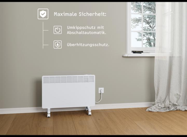 Actual product image Stiebel Eltron EG-50-PL2- PE Convector heater floor-standing unit for approx. 25 m², TÜV tested, electric (2000 W)