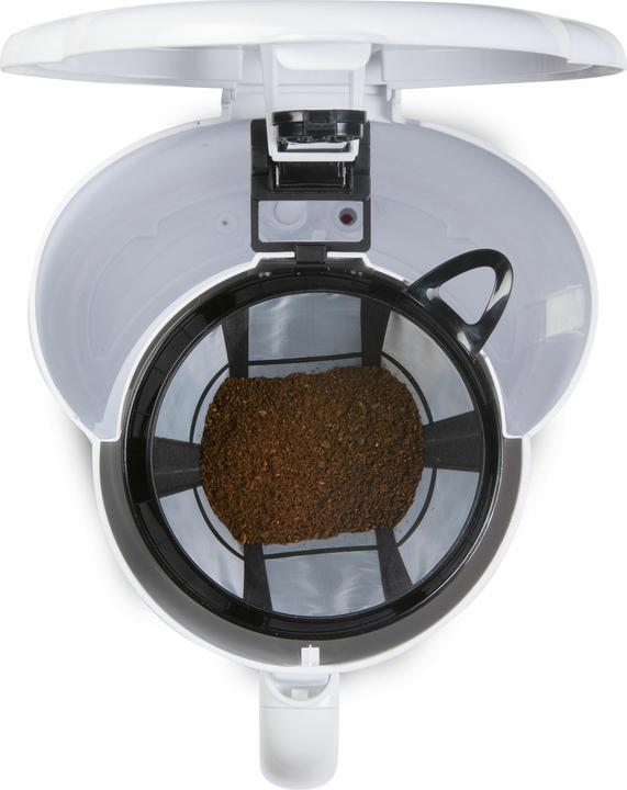 Image du produit Domo CAFETIÈRE BLANCHE DO730K 900W 1,5L 12 TASSES PORTE-FILTRE AMOVIBLE ARRÊT AUTOMATIQUE