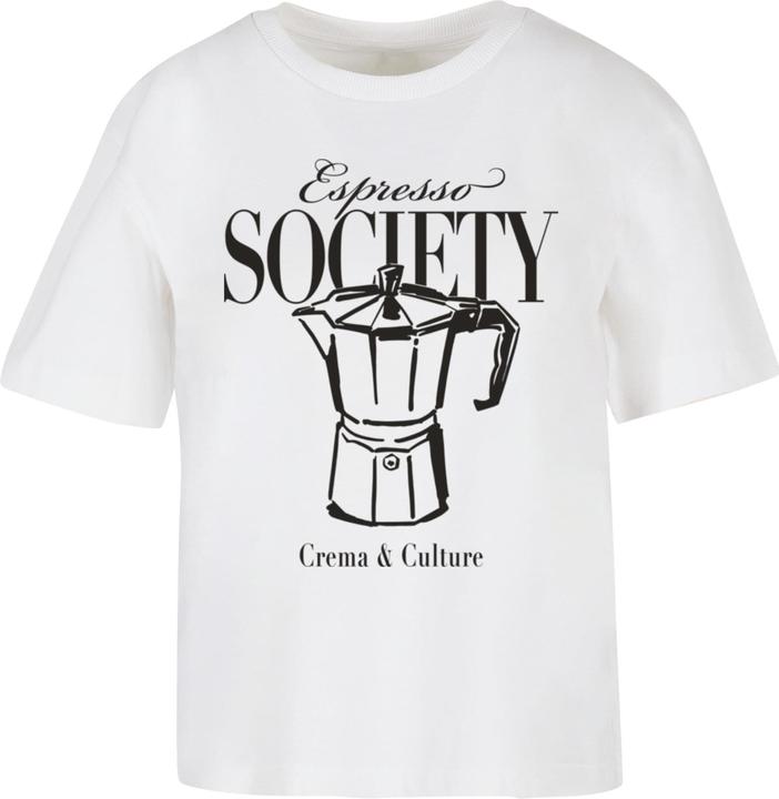 Miss Tee Espresso Society Tee - 187379