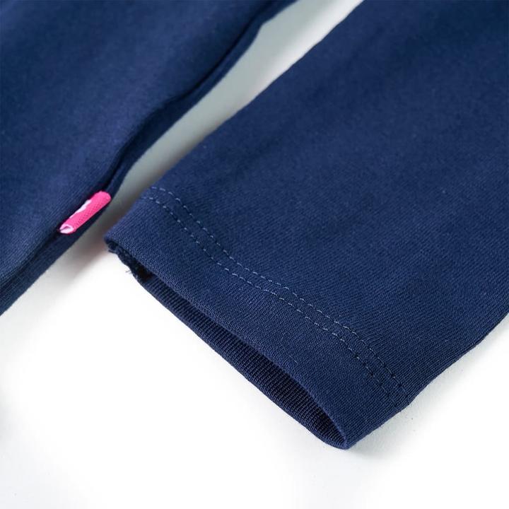 Immagine prodotto VidaXL Camicia da bambino a maniche lunghe blu navy 92,Materiale: 95 % cotone (92)
