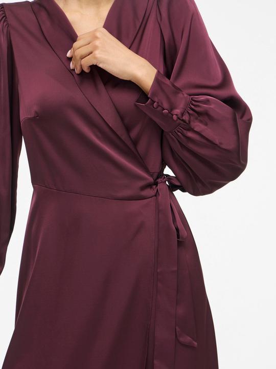 Actual product image Vila Langärmeliges Midi Wickelkleid (44)