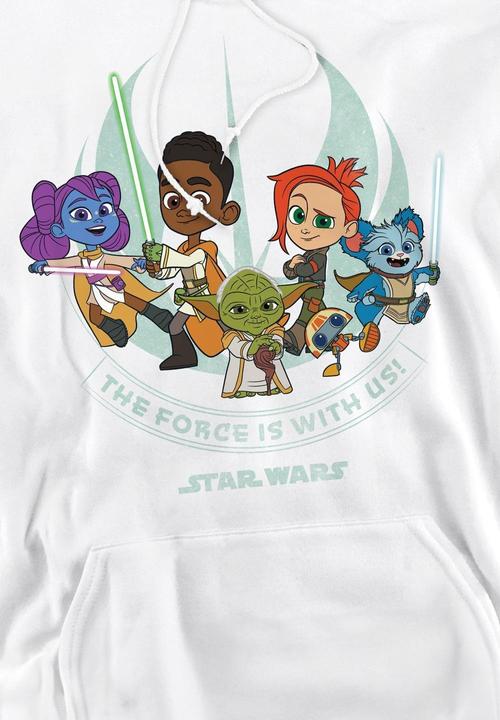 Produktbild Star Wars Young Jedi Adventure The Force Is With Us Kapuzenpullover (XL)
