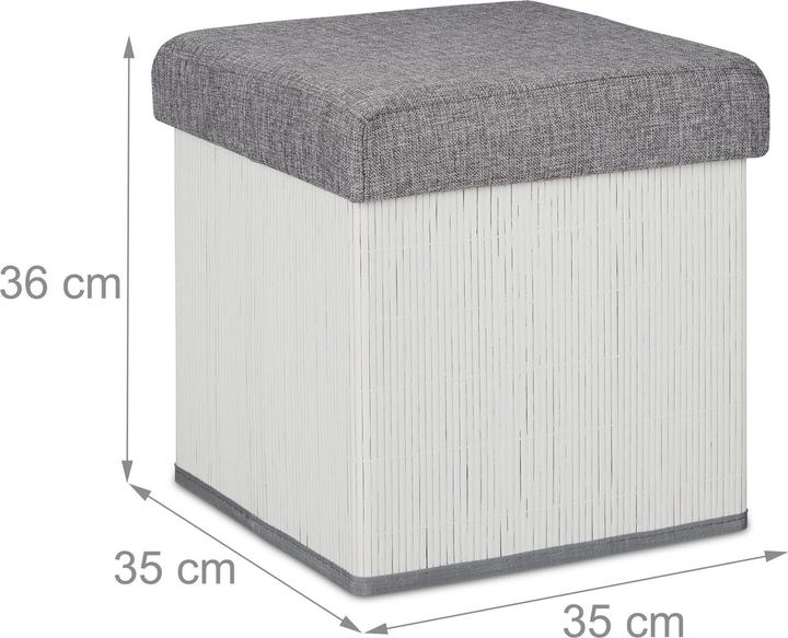 Image du produit Relaxdays Pouf