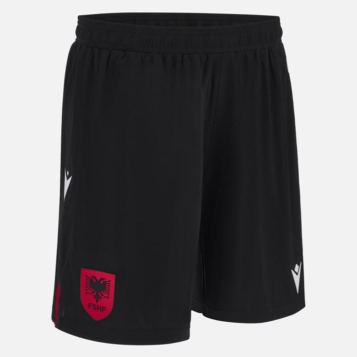 Macron Albanien Kinder EM Dritte Shorts (134, 140)