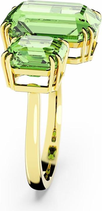 Image du produit Swarovski Millenia Bague Ouverte Octogonale Taille Verte Or (60)