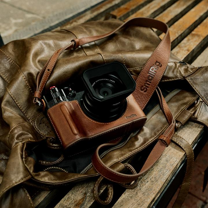 Image du produit SmallRig Ledertaschen-Kit für FUJIFILM GFX100RF Braun (Kamera Bereitschaftstasche)