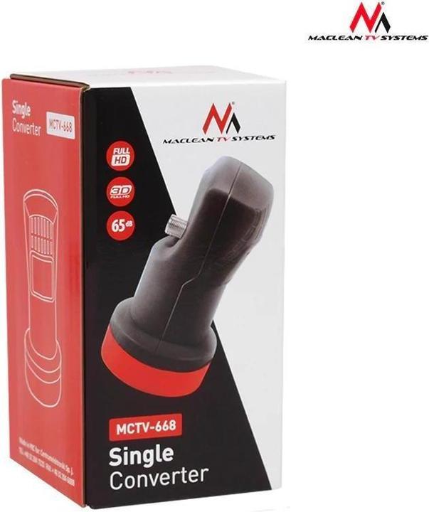 Immagine prodotto Maclean MCTV-668 - Konwerter, Satelitarny LNB, Single