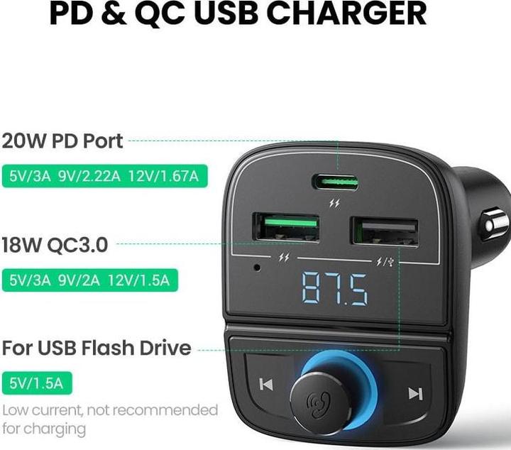 Actual product image Ugreen Transmitter + Charger