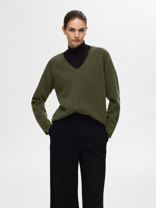 Produktbild Selected Femme V-Ausschnitt Strickpullover (XS)