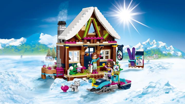 Produktbild LEGO Chalet im Wintersportort (41323, LEGO Friends)