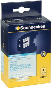Produktbild Soennecken Tintenpatrone 84145 wie Brother LC1240BK schwarz - Tintenpatrone - Schwarz (BK)