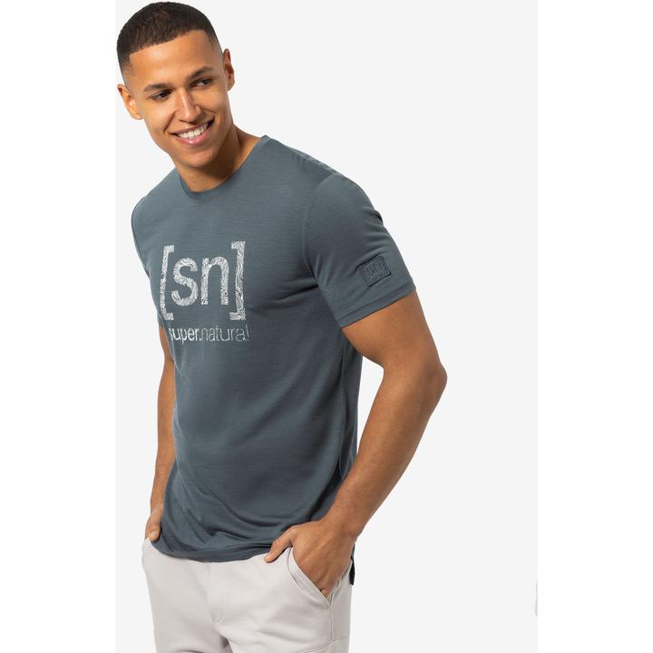 Actual product image Super Natural Logo Lines Bio Jersey Tee (M)