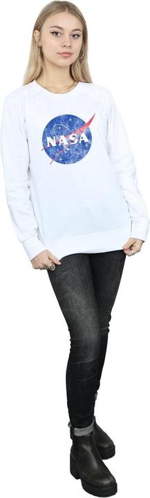 Immagine prodotto Nasa Felpa Insignia Effetto invecchiato Donna (XL)