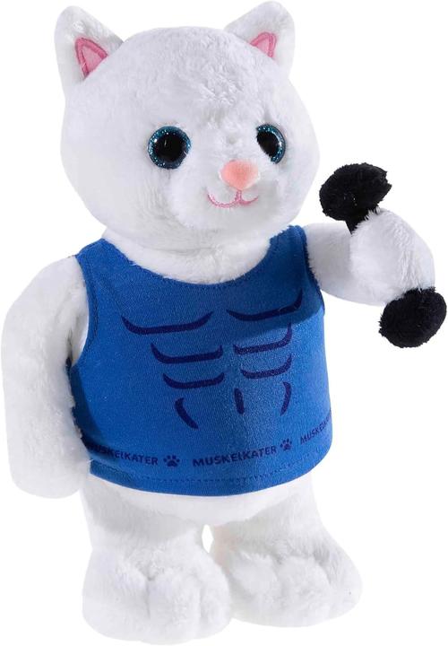 Produktbild Heunec 325777 - Fitnessfreund Muskelkater, Plüschtier, 24 cm (24 cm)