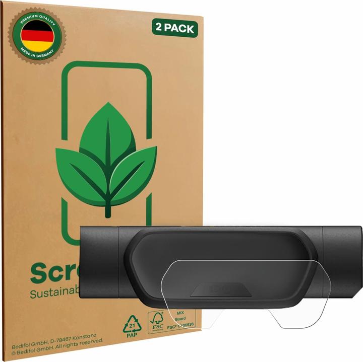 Actual product image ScreenLeaf Screen Protector sustainable Screen Protection, clear, anti-scratch