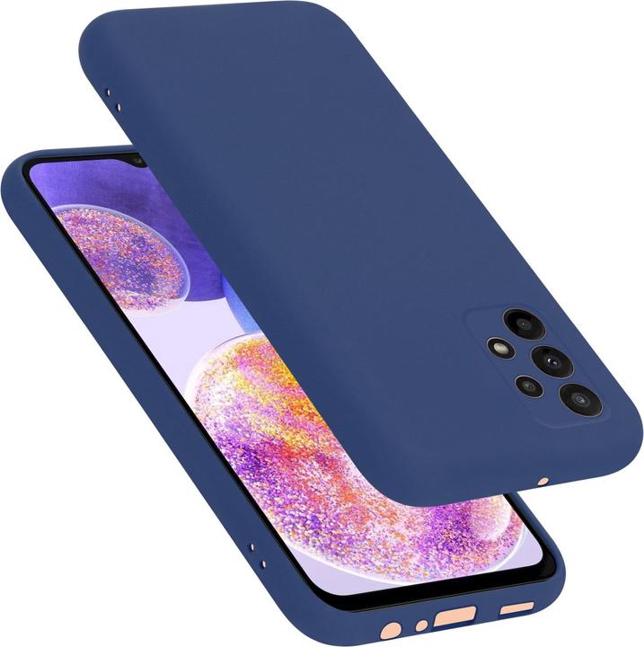 Produktbild Cadorabo TPU Liquid Silicone Case Hülle für Samsung Galaxy A23 4G / 5G (Samsung Galaxy A23)