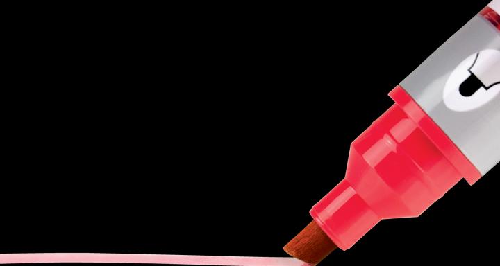 Produktbild Nobo N-Marker Viscom 4mm 1915384 rot 10 Stück (Rot, 4 mm, 10 x)