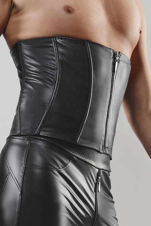 Produktbild Regnes Fetish Planet Herren-Corsage (XL)