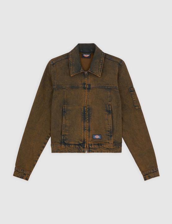 Dickies Denim Slim Jacket W Indigo Brown (XS)