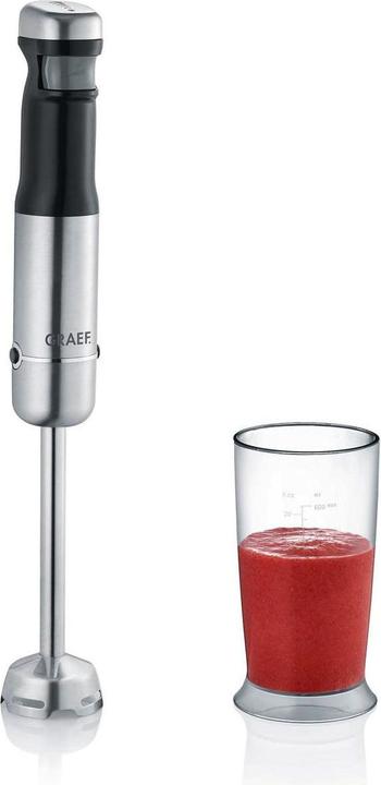 Immagine prodotto Graef HB 82 Battery Hand Blender acciaio inox/nero