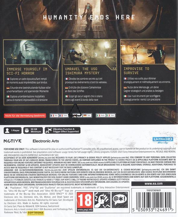 Produktbild EA Games Dead Space Remake (PS5, Multilingual)