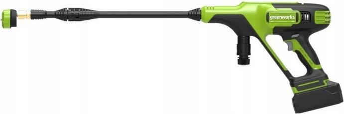 Actual product image Greenworks 24V Myjka ciśnieniowa G24PWK4 - Zestaw ładowarka + akumulator 4Ah - 5105307UB (Rechargeable battery operated)