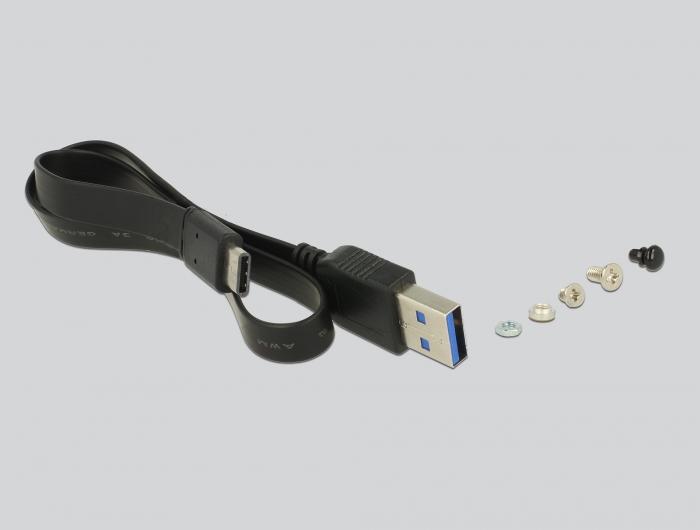 Produktbild Delock M.2 SSD-Schacht 42 (M.2 2230, M.2 2260, M.2 2242, M.2)