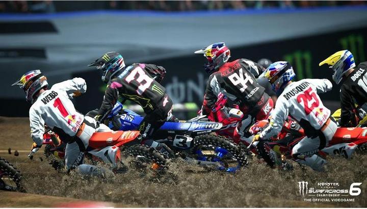 Actual product image Milestone Monster Energy Supercross - The Official Videogame 6 (PS5, DE)