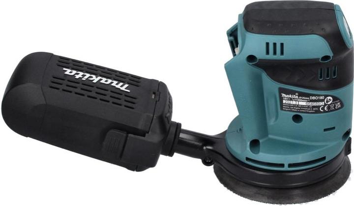 Actual product image Makita DBO 180 T1 Battery random orbital sander 18 V 125 mm + 1x battery 5.0 Ah - without charger (Eccentric grinder)