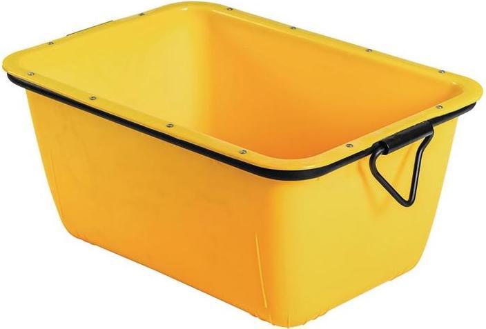 Image du produit HP Autozubehör Bac à mortier prêt à l'emploi 200 l jaune (200 l)