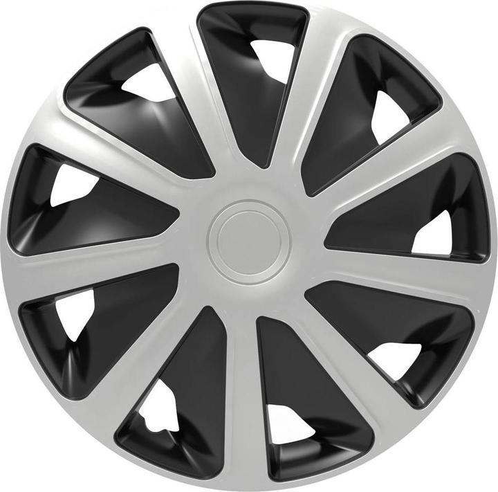 HP Autozubehör HP wieldoppen Craft R15 zilver/zwart (4 Stuk, 15")