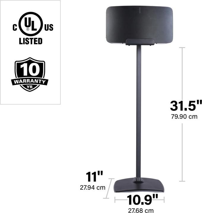 Actual product image Sanus WSS52-B2 (1 pcs., Stand, Not movable)