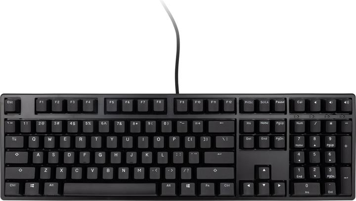 Produktbild Ducky Origin Gaming Tastatur, Cherry MX-Speed-Silver (US) (US, Kabelgebunden)