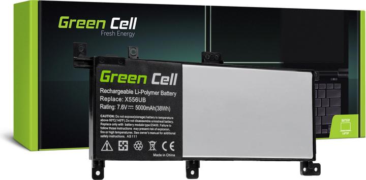 Produktbild GreenCell Laptop Battery for Asus X556U - 7.6V - 4100mAh (4 Zellen, 4100 mAh)