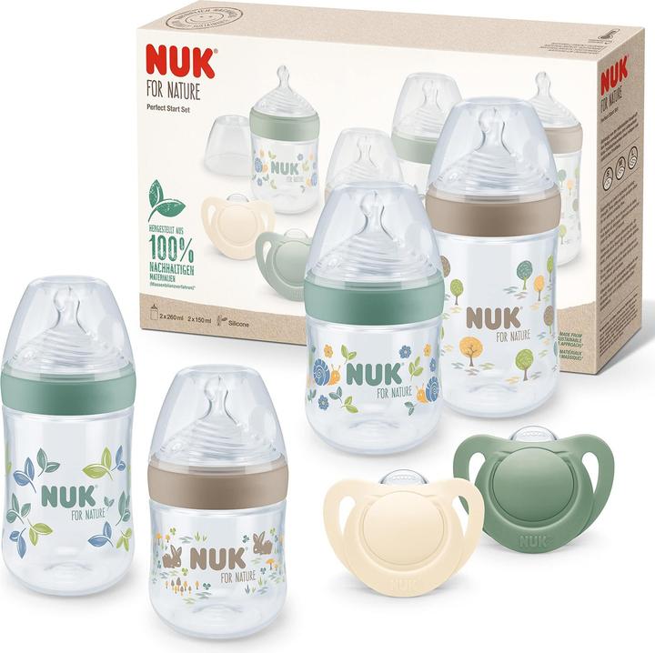 Produktbild NUK Starter Set Nature Perfect (150 ml)
