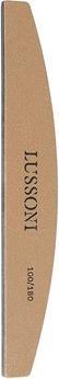 Tools for Beauty T4B Lussoni Premium Half-Moon Nail Files 100/180 Grit for Natural and Hardened Nails - Pack of 50