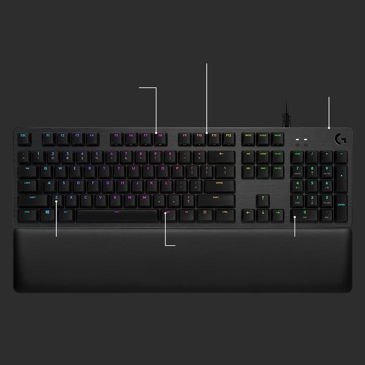 Immagine prodotto Logitech G G513 Tattile RGB (CH, Cablato)