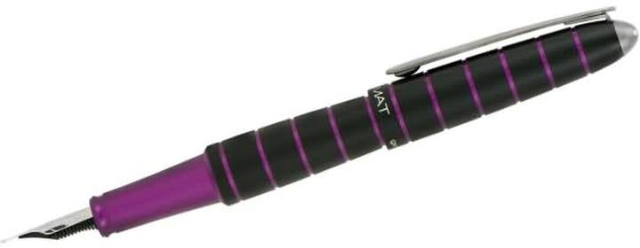 Produktbild Diplomat Füllhalter Elox ring schwarz/lila (Schwarz/Lila, 1 x)