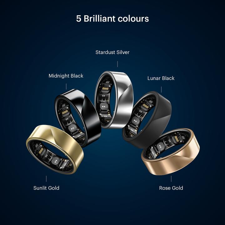 Image du produit Luna Ring Smart Ring (12, Noir lunaire)