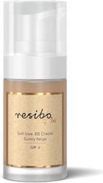 Actual product image Resibo Natural Tinted Day Cream Self Love Face Cream BB Cream Moisturizer Acne Remover Makeup Founda (Sunny Beige)