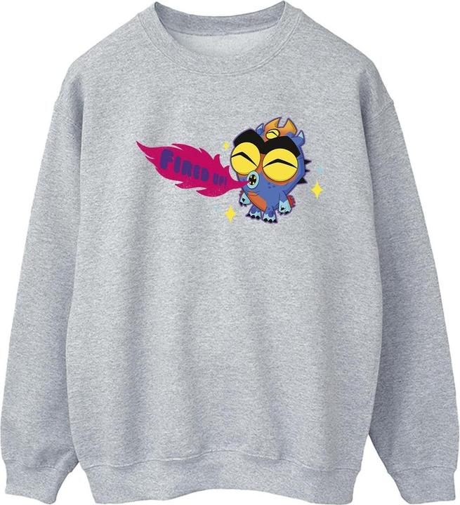 Disney Big Hero 6 Baymax Fred Fired Up Sweatshirt (L)