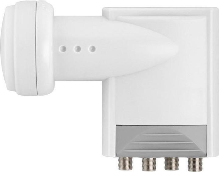 Actual product image Goobay Universal Twin LNB digitaler SAT-LNB DVB-S2 für 2 Teilnehmer 4K, HDTV, 3D Empfang