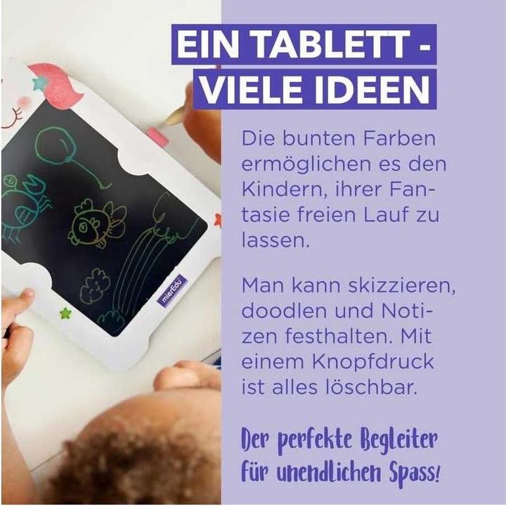 Actual product image mierEdu LCD drawing board - Unicorn