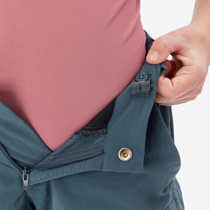 Actual product image Quechua Zip-Off-Hose Kinder Gr. 123–172 Wandern - MH500 blau