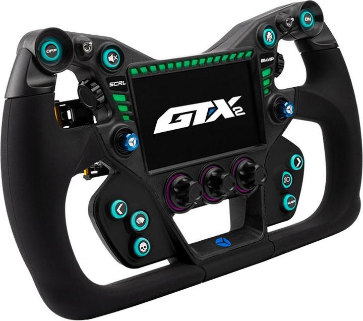 Immagine prodotto Cube Controls Volante GTX2, nero/blu - impugnatura 30 cm