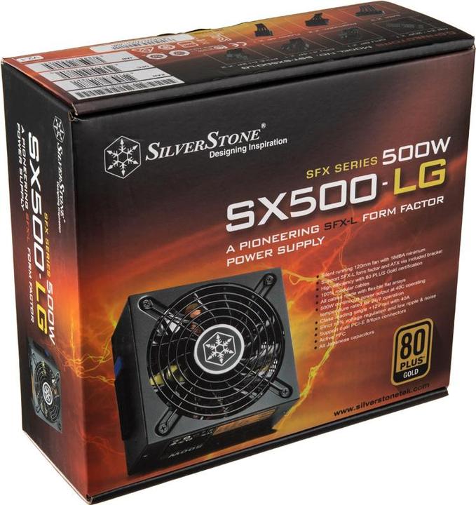 Immagine prodotto Silverstone SST-SX500-LG v2.1 (500 W)